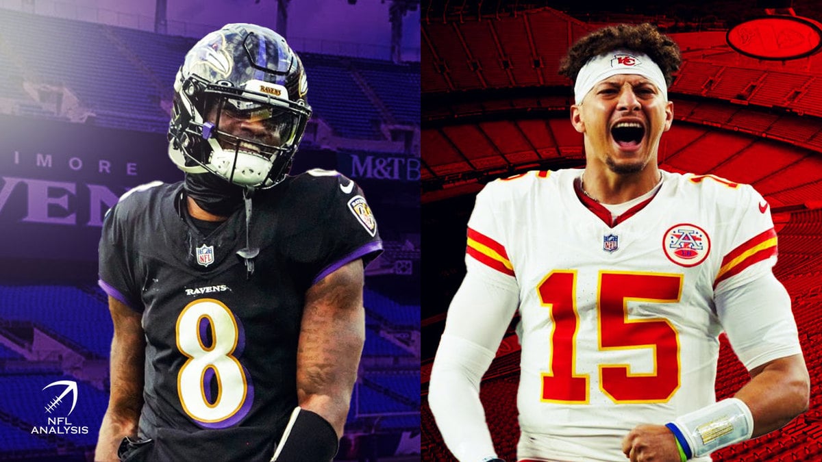 Lamar Jackson, Patrick Mahomes, Baltimore Ravens, Kansas City Chiefs