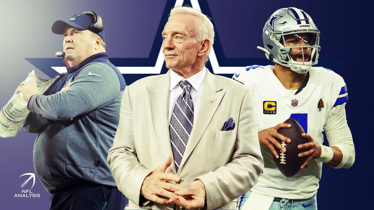 Mike McCarthy, Jerry Jones, Dak Prescott, Dallas Cowboys