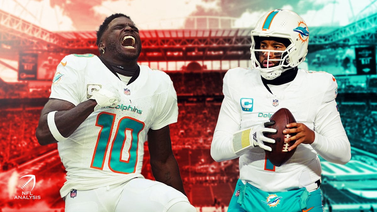 Tyreek Hill, Tua Tagovailoa, Miami Dolphins