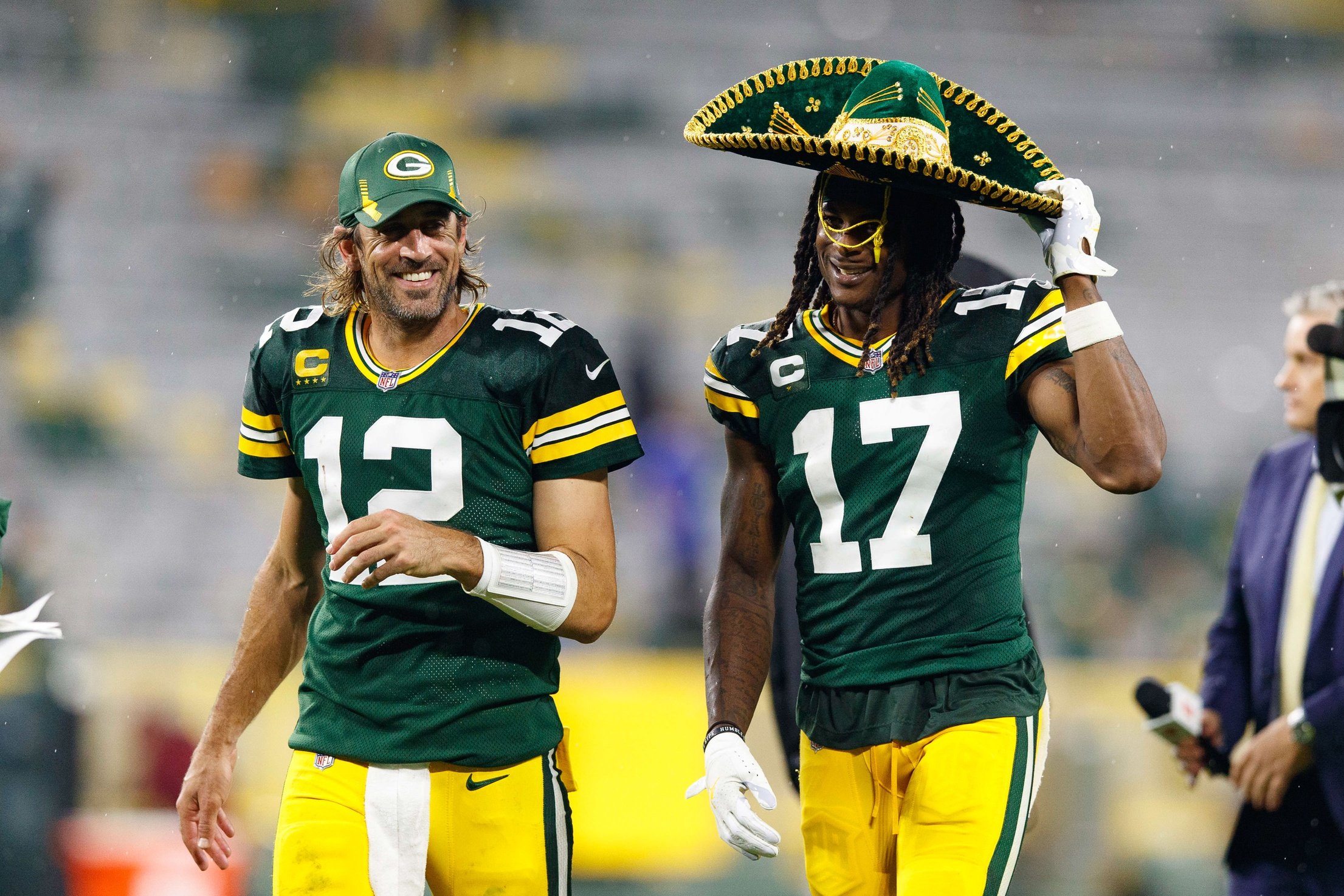 Aaron Rodgers, Davante Adams